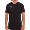 Puma t-shirt czarna koszulka męska na krótki rękaw logo na piersi